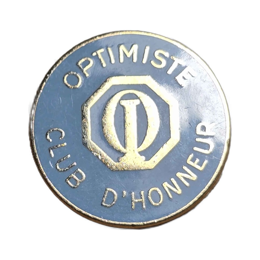 Optimist Club D'Honneur Recognition Award Lapel Vest Hat Pin G33